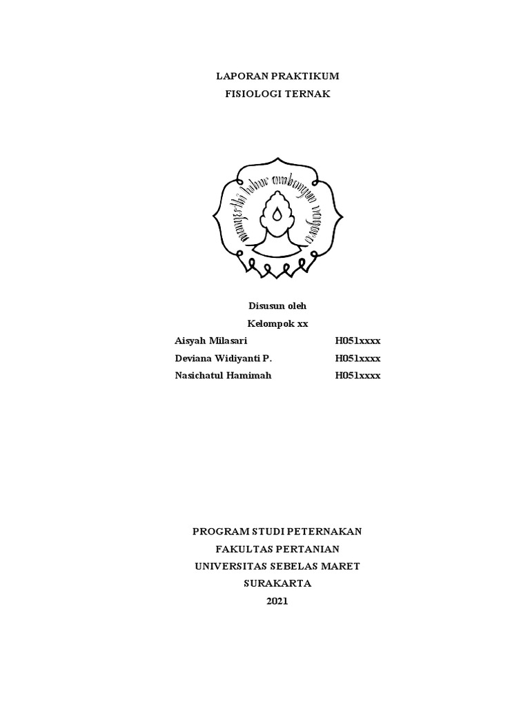 Format Laporan Praktikum Fisiologi Ternak Respirasi Dan Pulsus | PDF
