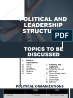 Political and Leadership Structures