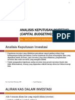 Analisis Keputusan Investasi