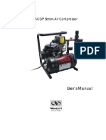 ACGP Series Air Compressor: User's Manual