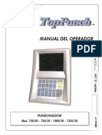 Operator Manual TOP PUNCH 2006 ESP
