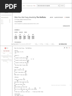 MISS YOU LIKE CRAZY CHORDS (Ver 2) by the Moffatts @ Ultimate-Guitar.com