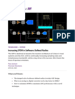 Increasing SFDR in Software-Defined Radios - Microwaves & RF