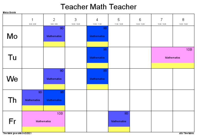 Byambaa Math Teacher | PDF