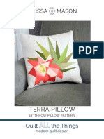 Terra Pillow Pattern