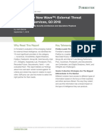 The Forrester New Wave External Threat Intelligence Services Q3 2018