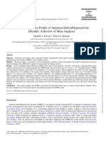 The Neurocognitive Pro File of Attention-Deficit/Hyperactivity Disorder: A Review of Meta-Analyses