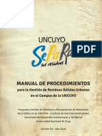 Manual de Procedimientos para La Gestion de Los Residuos Solidos Urbanos