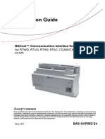Integration Guide: Bacnet™ Communication Interface For Chiller (Bci-C)
