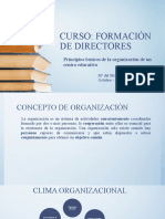 Principios Básicos de La Organización de Un Centro Educativo - Pilar Rodriguez