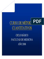 Metod Cuantitativos en Medicina