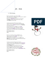 Snowman Sia Workshop Deivid Julian Ramirez Cañon 7°a