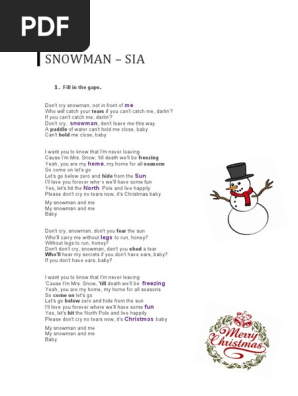SNOWMAN SIA WORKSHOP DEIVID JULIAN RAMIREZ CAÑON 7°A