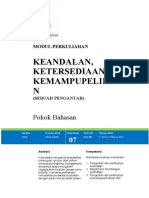 Modul 7keandalan, Ketersediaan