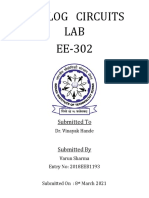 Varun Sharma 2018eeb1193 Analog Lab Exp - 2 Report