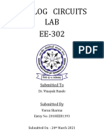 Analog Lab Exp 4 Report Varun Sharma 2018eeb1193