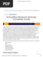 VirtualBox Network Settings - All You Need To Know