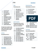 Mac OS X:: VI Keyboard Shortcut Cheat Sheet: Navigation Shortcuts Editing Exiting (Command Mode)