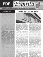 Jornal Caju Espírita - 1ª Edição