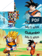 Libro para Colorear Grande Dragon Ball Con Actividades