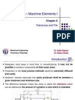 CHP 6 - Tolerances and Fits