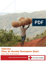 Plan de Acción Terremoto Haití. Informe Anual 2015