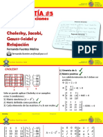 Ayundatia 5 Numerico Cholesky Gauss Seidel Jacobi Relajacion