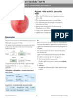 Pre-Intermediate Unit 9b PRACTICE