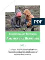 Report Conserving and Restoring America the Beautiful 2021
