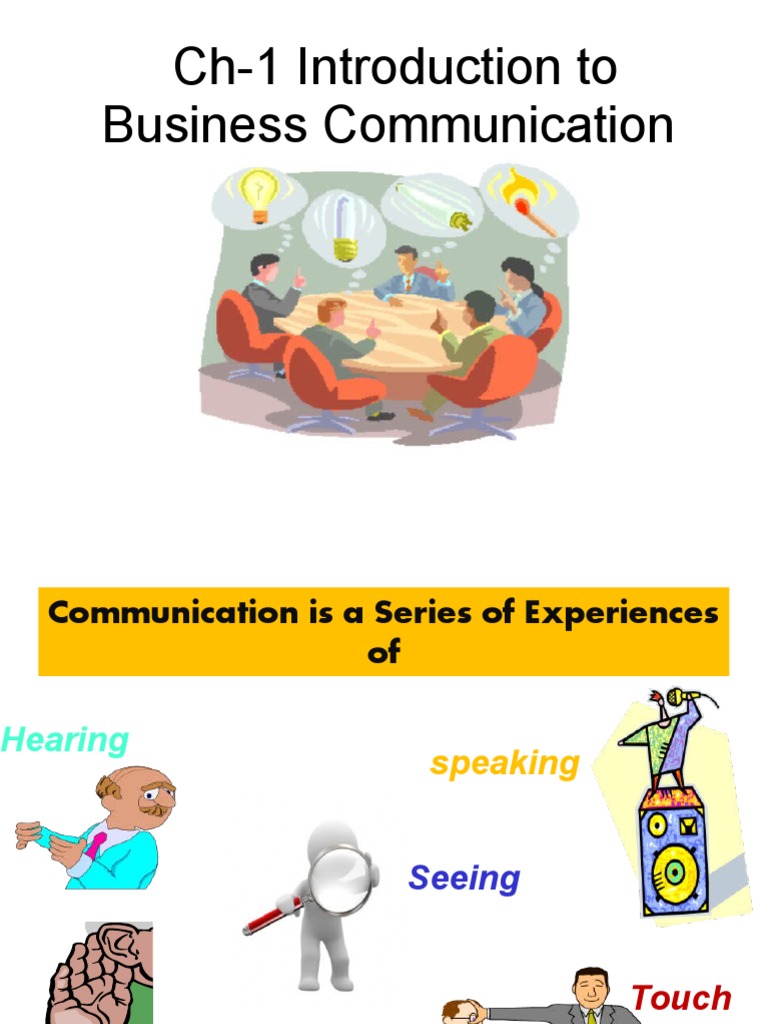 Introduction to Business Communication | PDF | Communication | Information