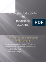 Stratégies Industrielles Partie II