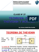 Clase #27 Teorema de Thevenin y Norton