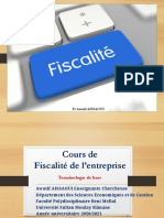 Cours Fiscalité Pr Y Aissaoui 2020 Modifié - Copie