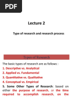 2.Types of Reasearch