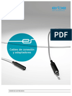 ELECTROCAUTERIOS ERBE ES Cables de Conexion y Adaptadores Capitulo Catalogo