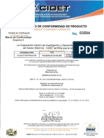 Cert - Cajas de Distribucion