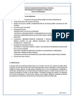 Instalaciones eléctricas residenciales: Guía de aprendizaje sobre acometidas e instalación de medidores