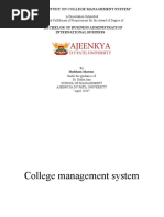 College Management System