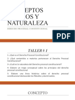 1 Naturaleza y Concepto Del Derecho Procesal Constitucional