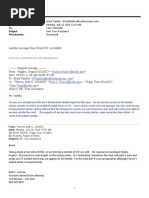 Email From Tantillo To ASUA's Elizabeth Warren and Fran Trapp District of SC Re. Missing Docket Entries