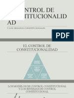 8 El Control de Constitucionalidad y Los Organos Constituc