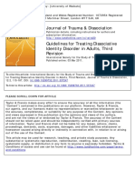 Dissociative Identity Disorder Treatment Guideline - Internationalsocietyforthestudy2011