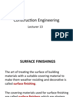 Construction Engineering: Lecturer 13