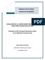 Trabajo Fin de Grado Grado en Economía: DIRECTOR: Adolfo Maza Fernández