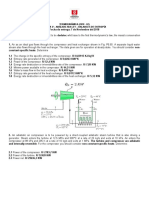 Taller V - Seguna Ley, Balance de Entropía