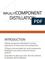 Multi-component distillation slides