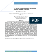 Effect of Temperature, Time and Concentration Using An Aqueous Sodium Carbonate For Degumming of Silk Fibroin Short Communication