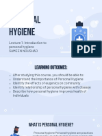 Personal Hygiene Lec 1 11032021 105331pm