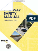 - Highway Safety Manual-American Association of State Highway and Transportation Officials (AASHTO) (2010)