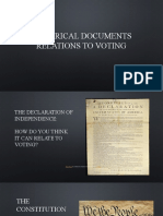 Historical Documents Powerpoint